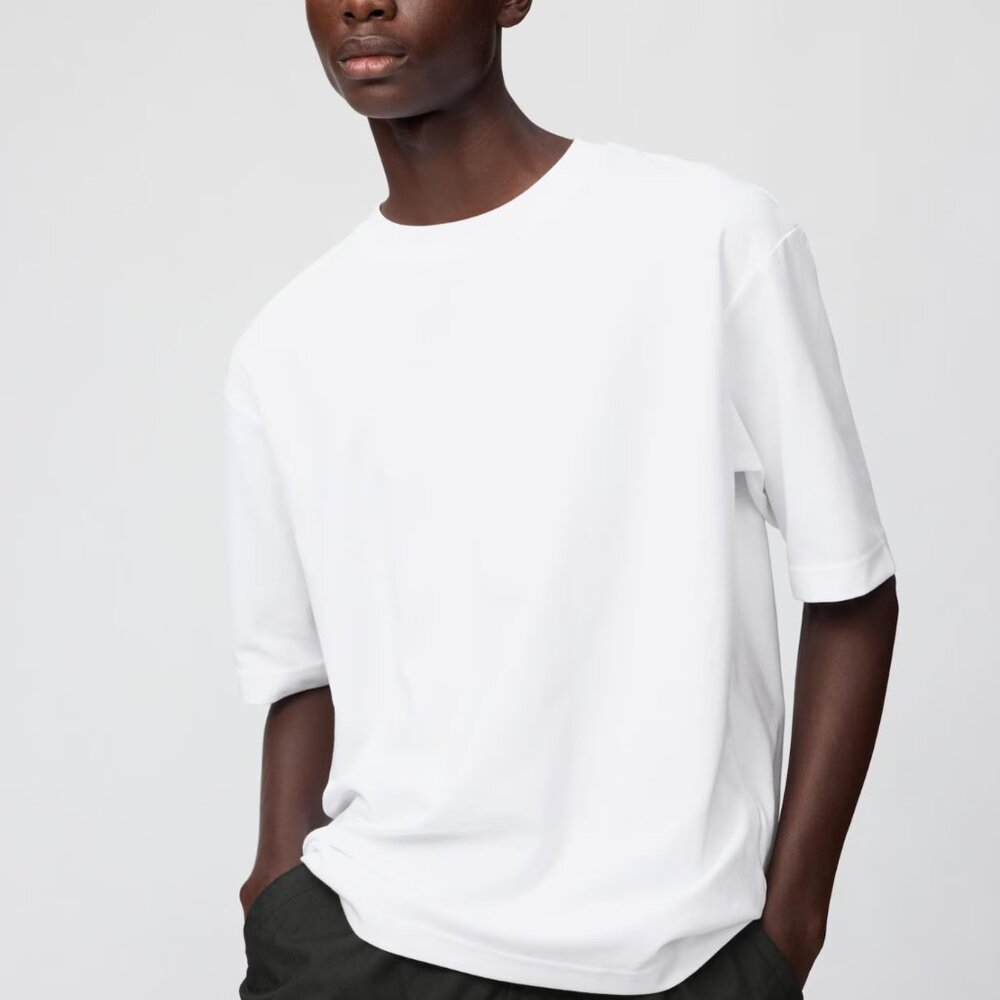 UNIQLO U Heavyweight T-Shirt Bundle 3-Pack | Unisex M-L | Black Khaki Gray